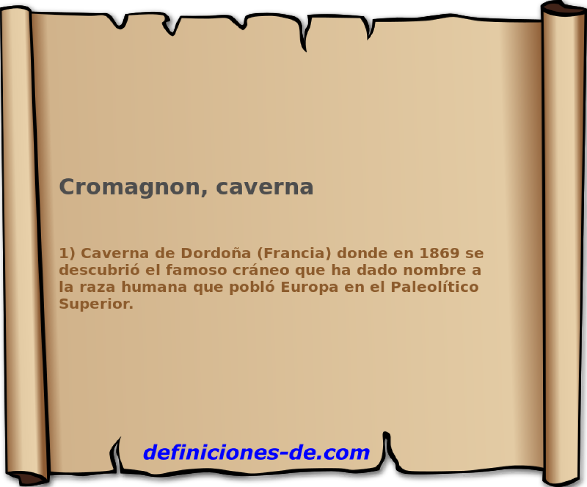 Cromagnon, caverna 
