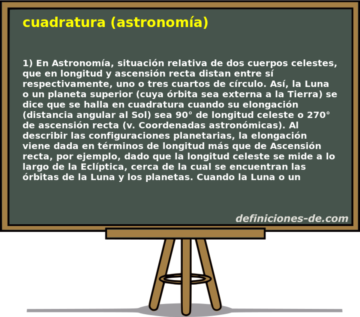 cuadratura (astronoma) 