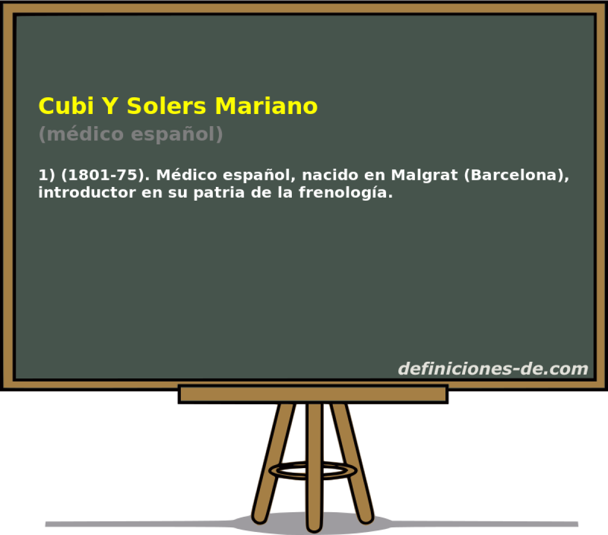 Cubi Y Solers Mariano (mdico espaol)