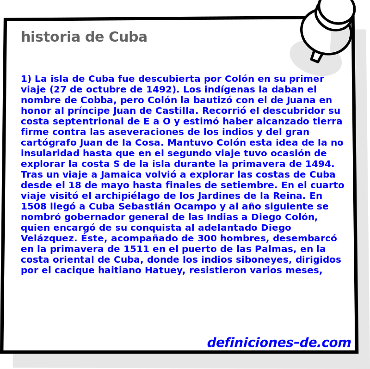 historia de Cuba 