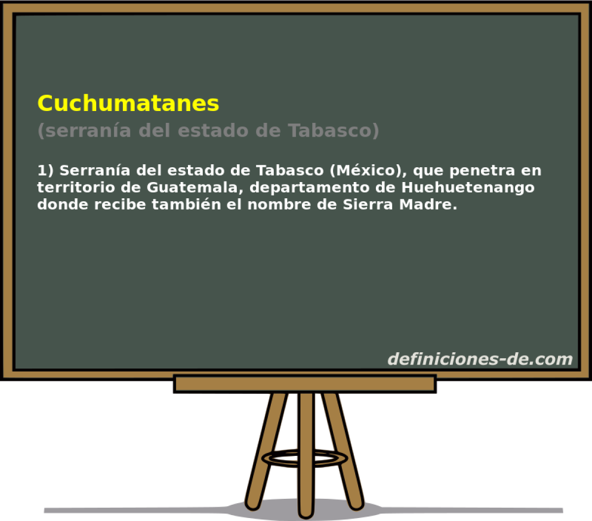 Cuchumatanes (serrana del estado de Tabasco)
