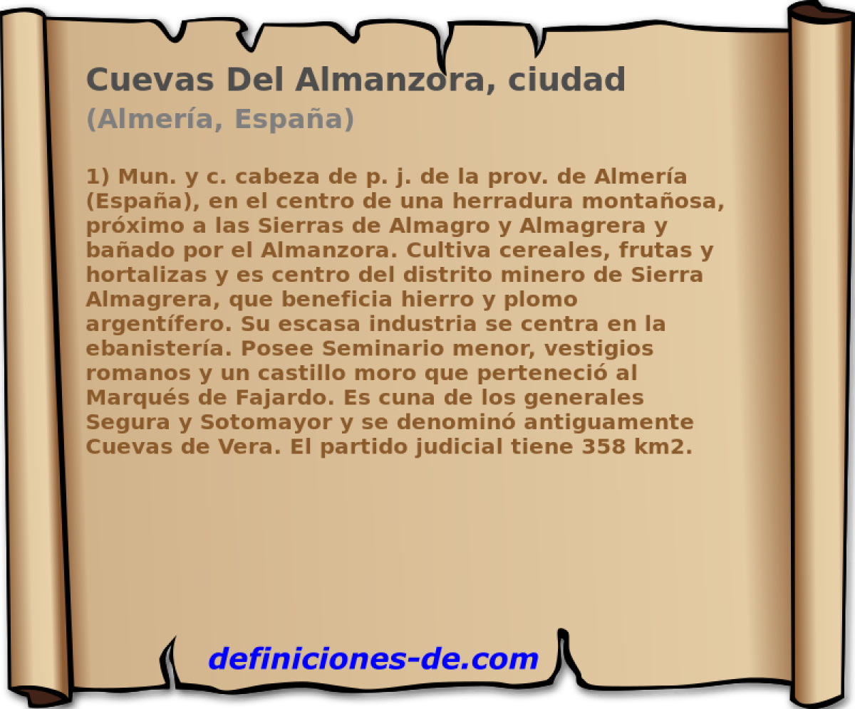 Cuevas Del Almanzora, ciudad (Almera, Espaa)