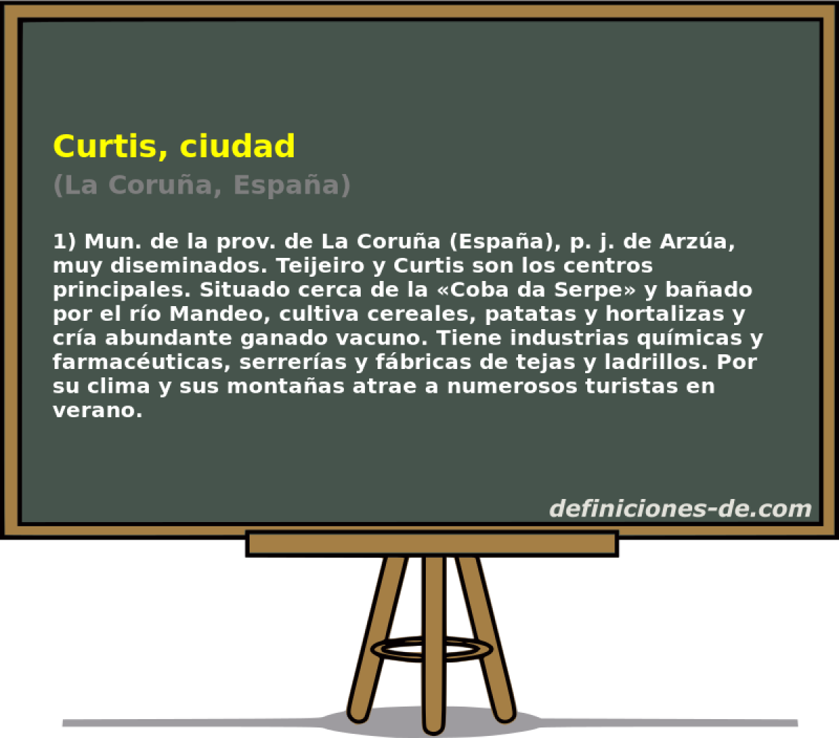 Curtis, ciudad (La Corua, Espaa)