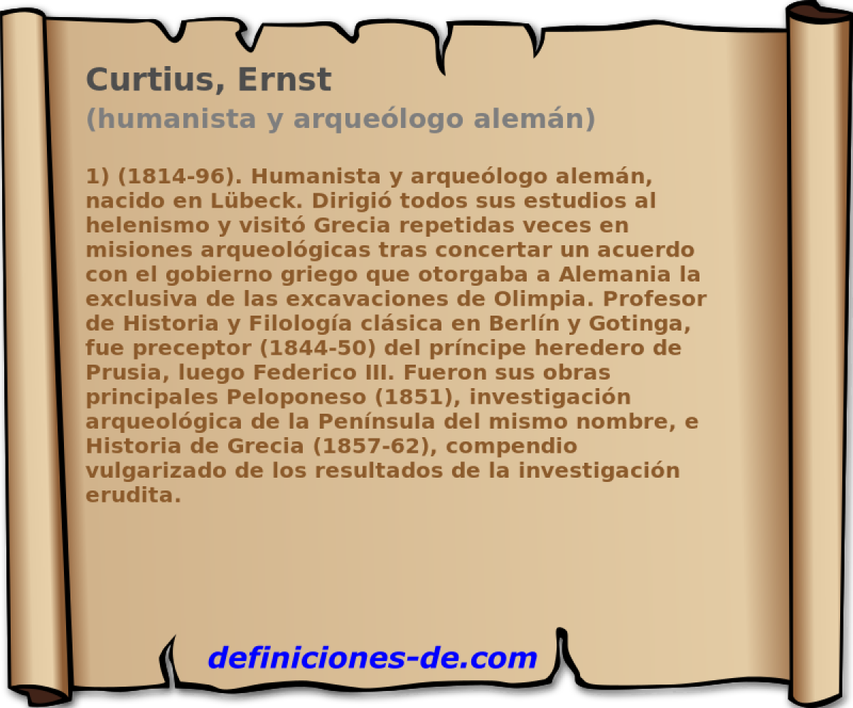 Curtius, Ernst (humanista y arquelogo alemn)