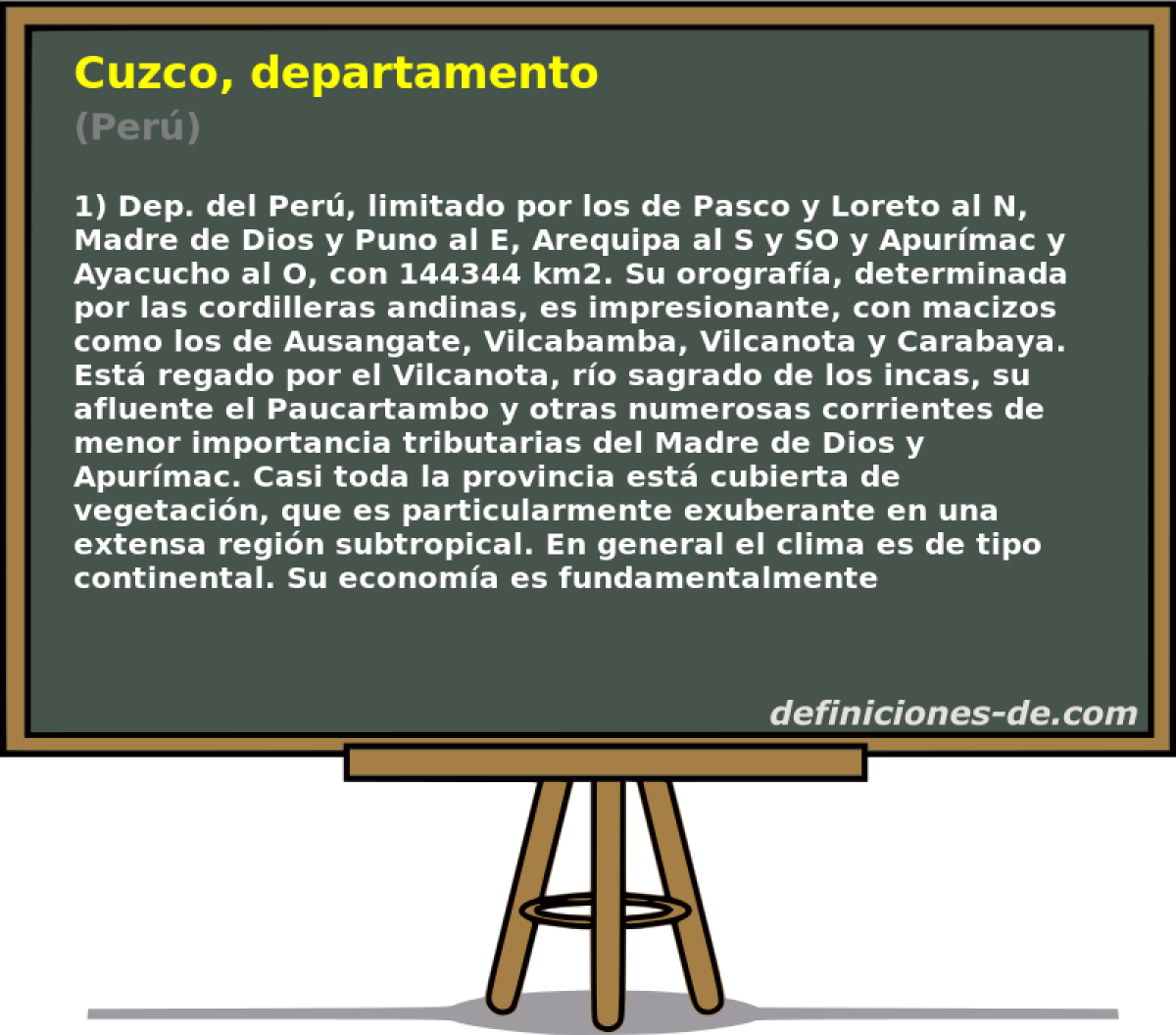 Cuzco, departamento (Per)