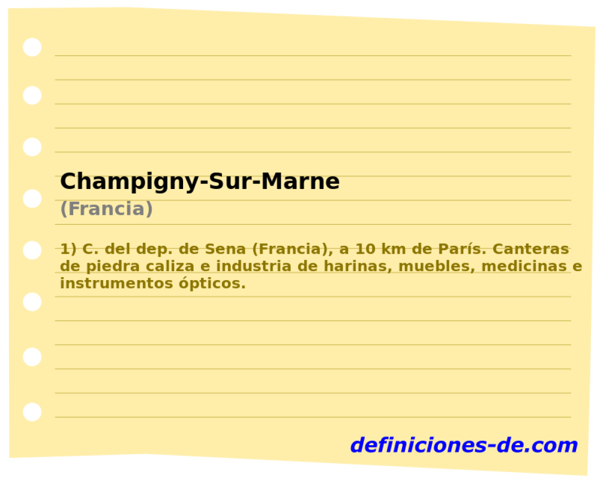 Champigny-Sur-Marne (Francia)
