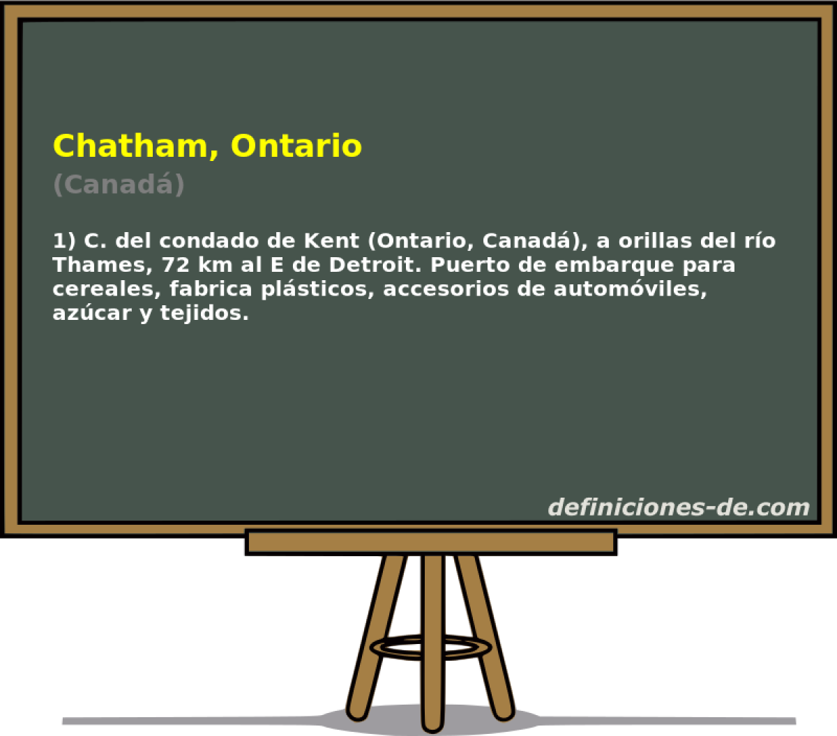 Chatham, Ontario (Canad)