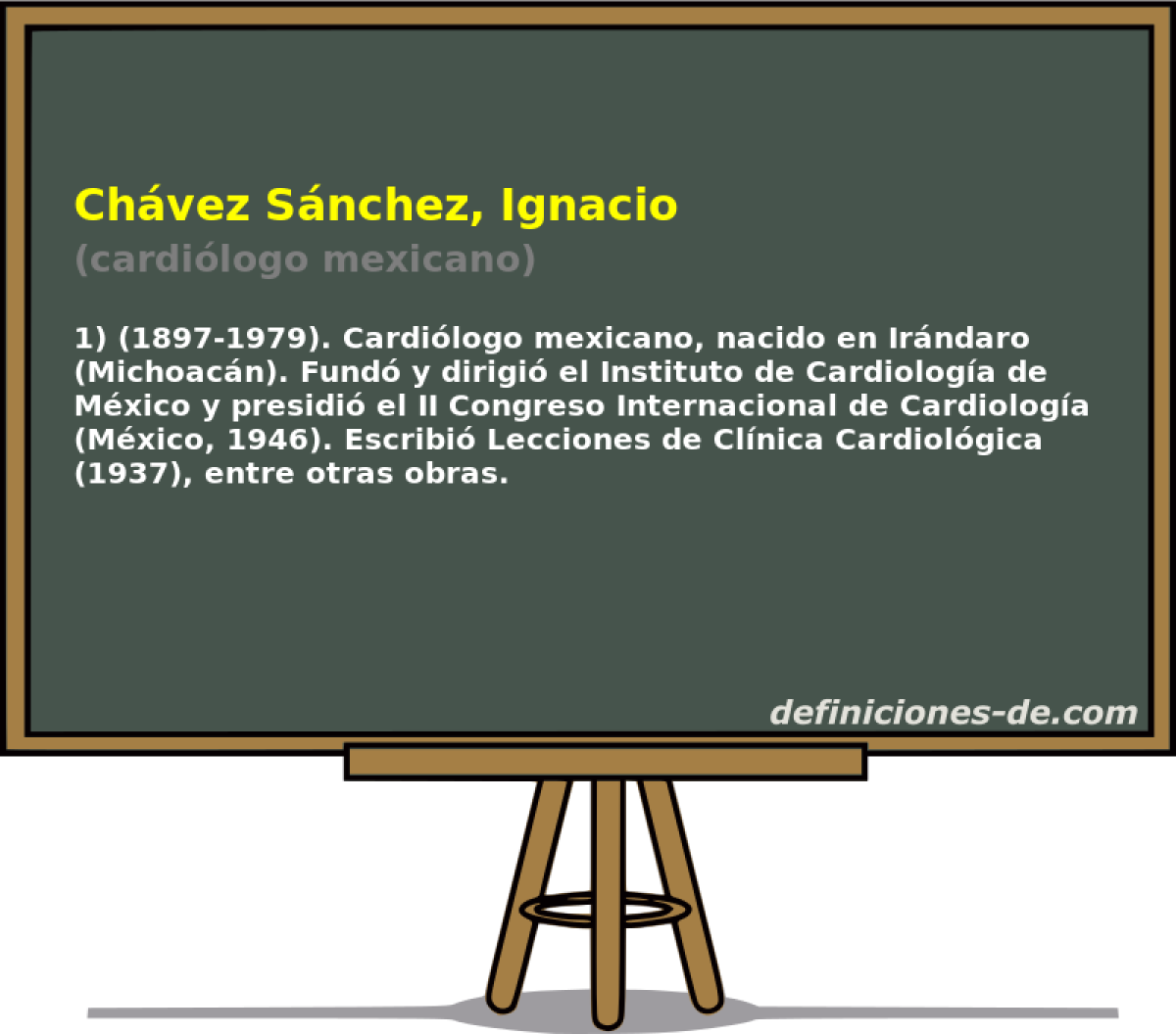 Chvez Snchez, Ignacio (cardilogo mexicano)