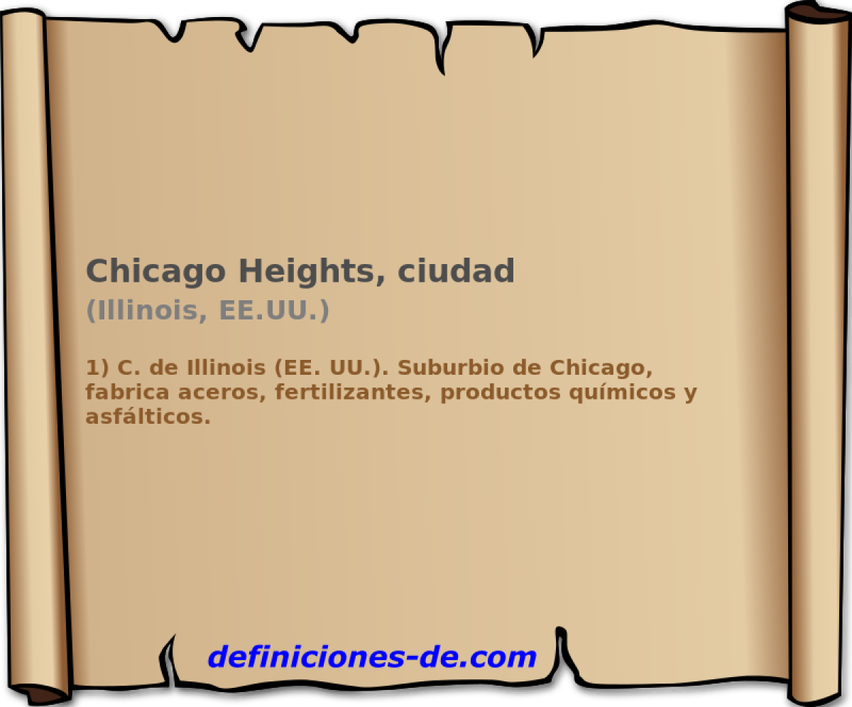 Chicago Heights, ciudad (Illinois, EE.UU.)