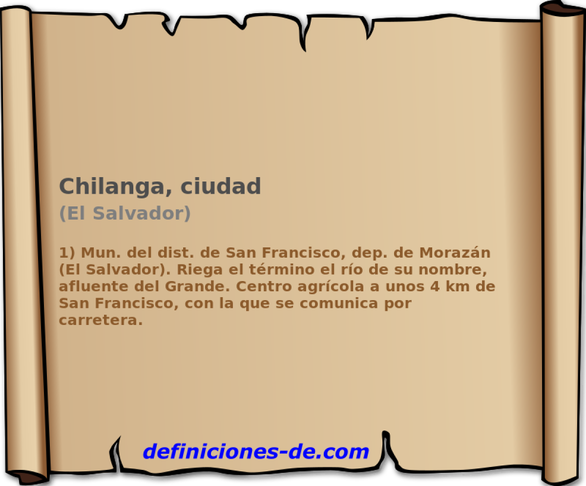 Chilanga, ciudad (El Salvador)