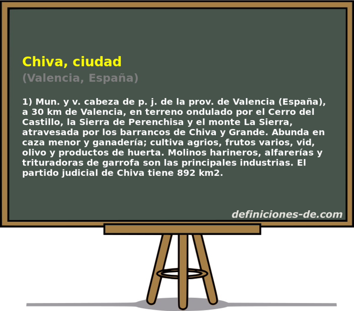 Chiva, ciudad (Valencia, Espaa)