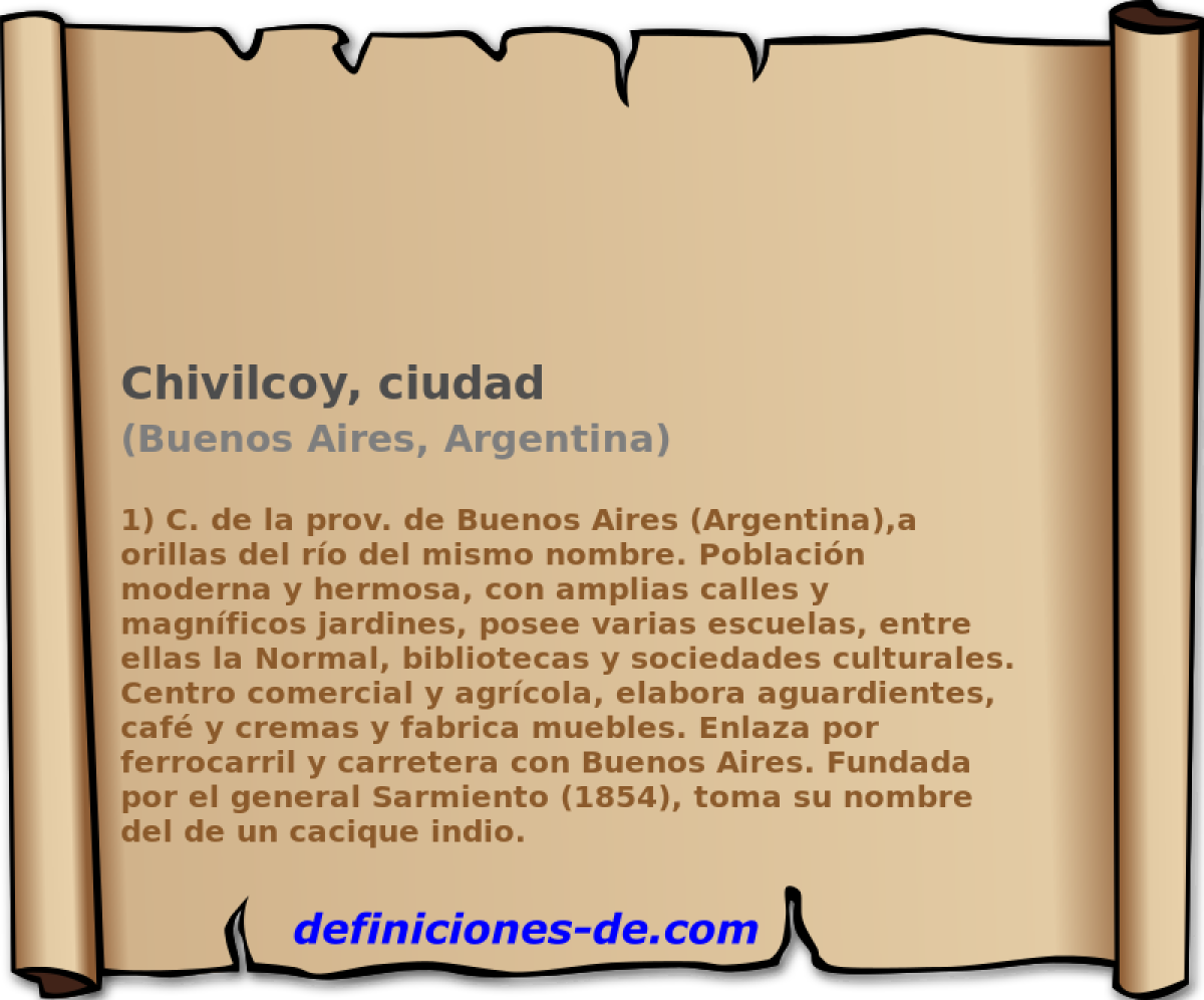 Chivilcoy, ciudad (Buenos Aires, Argentina)