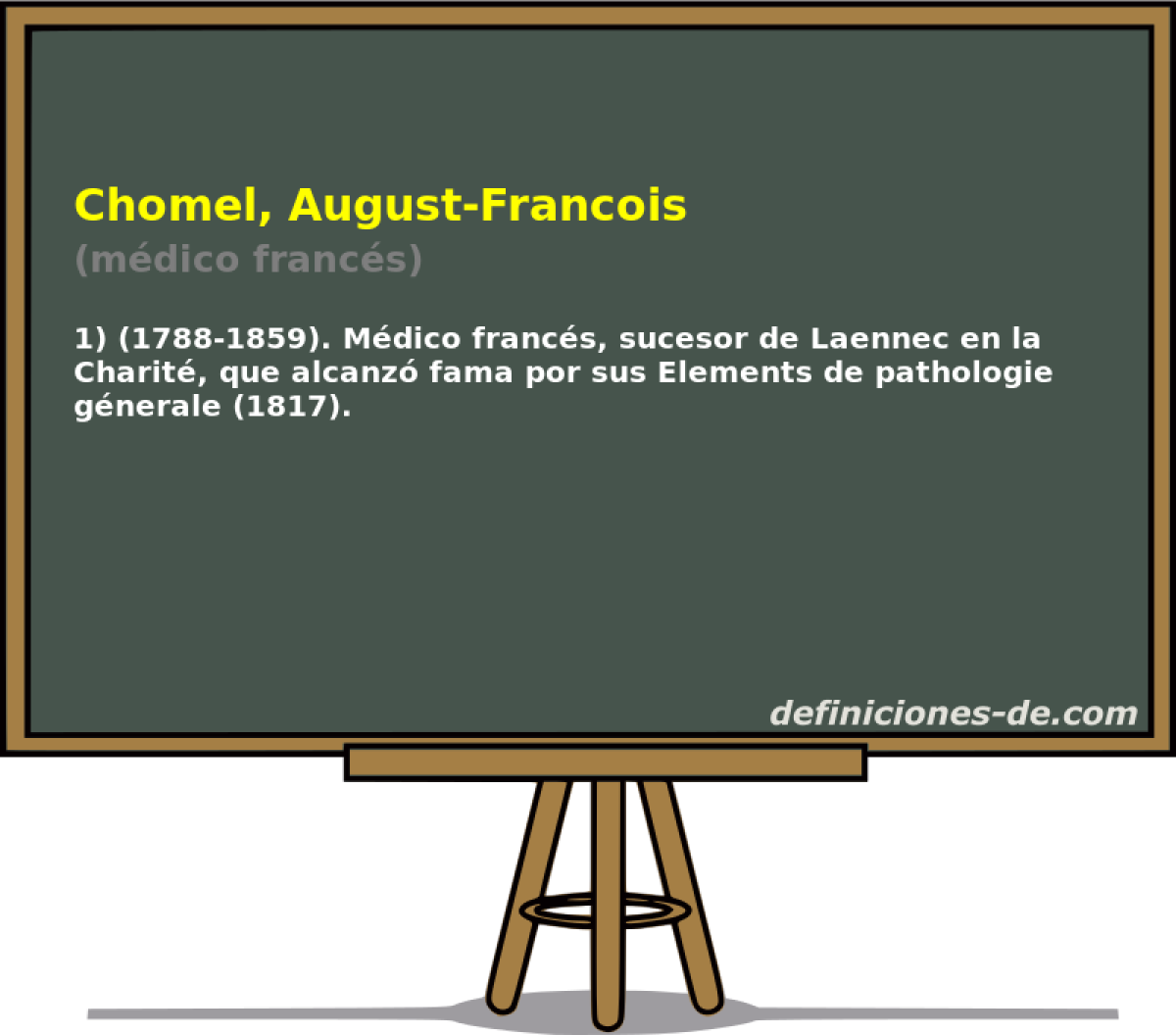 Chomel, August-Francois (mdico francs)