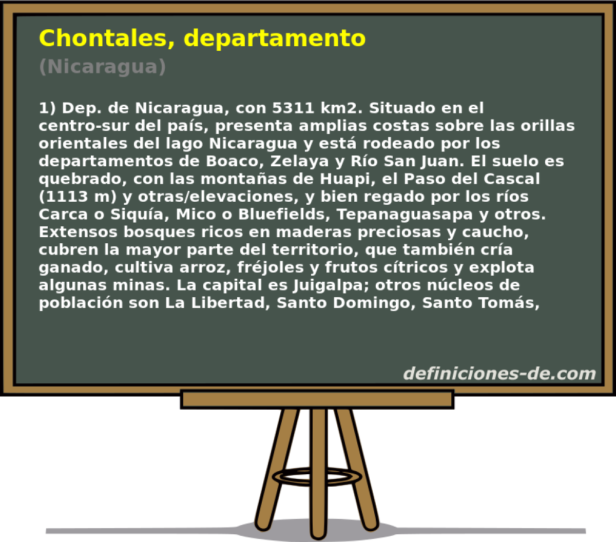 Chontales, departamento (Nicaragua)