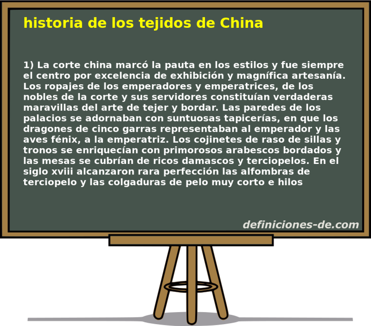 historia de los tejidos de China 