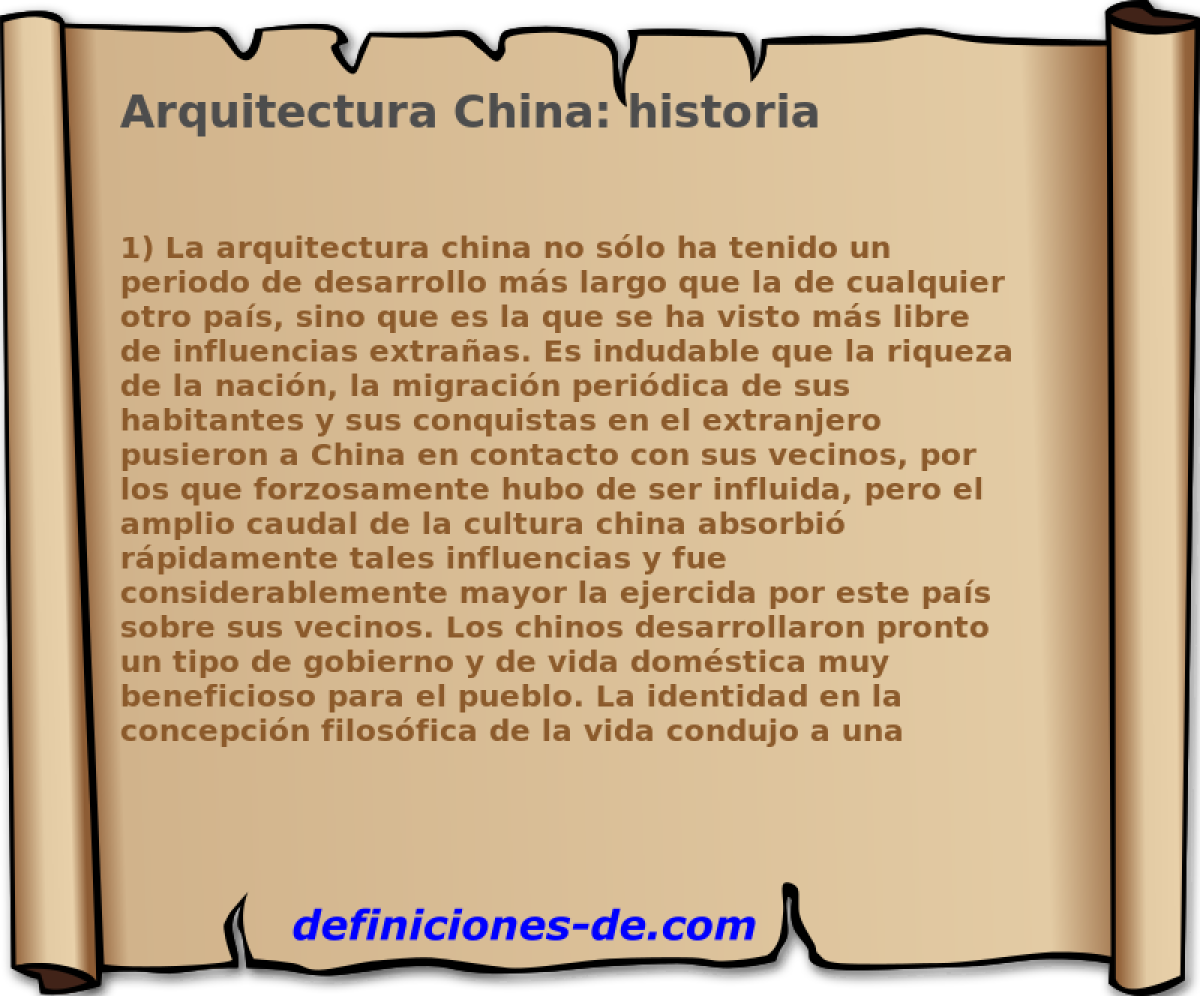 Arquitectura China: historia 