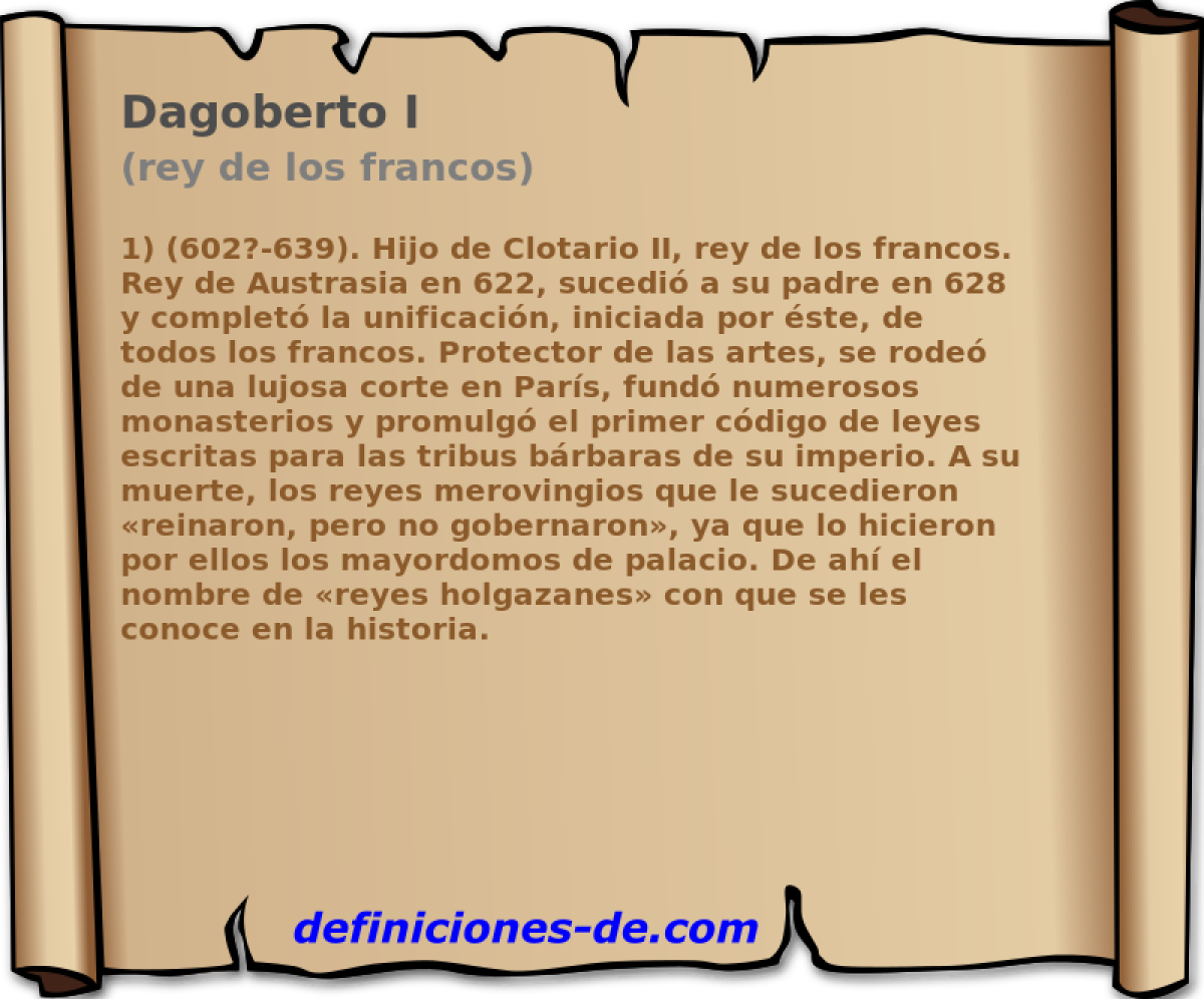 Dagoberto I (rey de los francos)