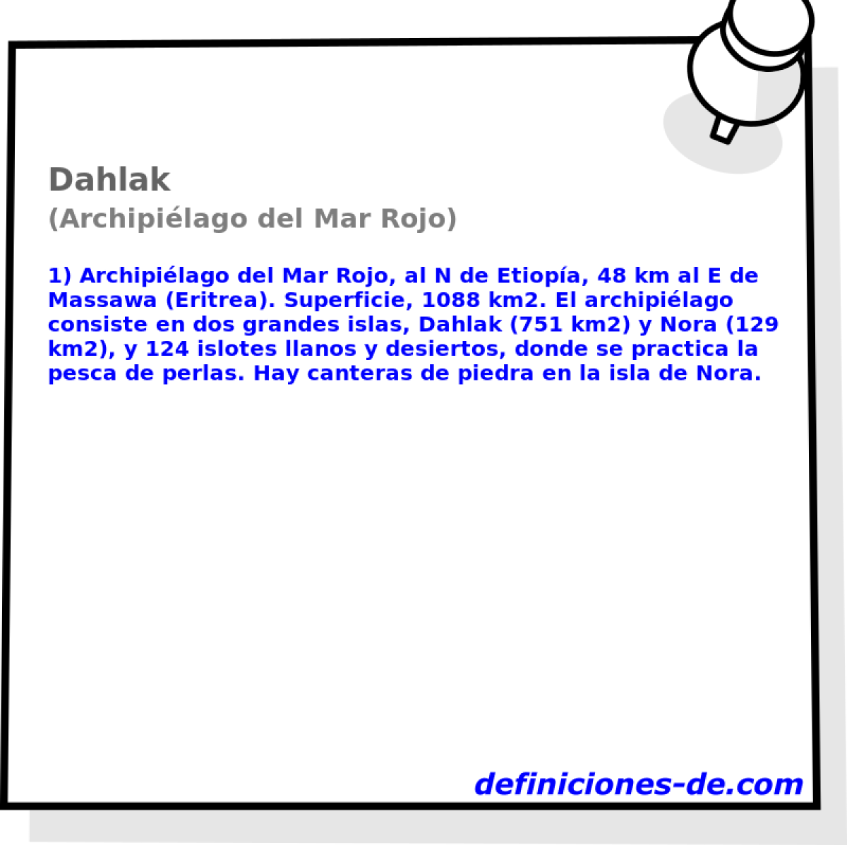Dahlak (Archipilago del Mar Rojo)