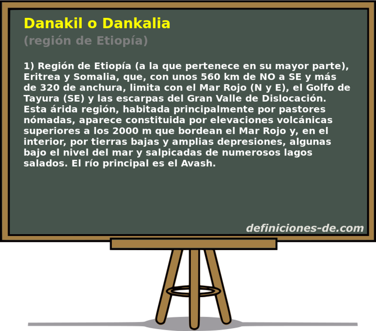 Danakil o Dankalia (regin de Etiopa)
