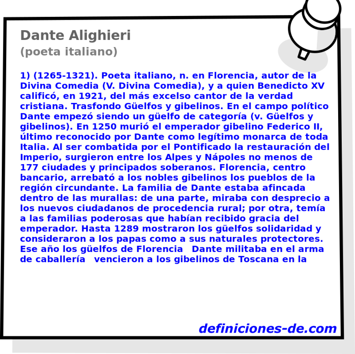 Dante Alighieri (poeta italiano)