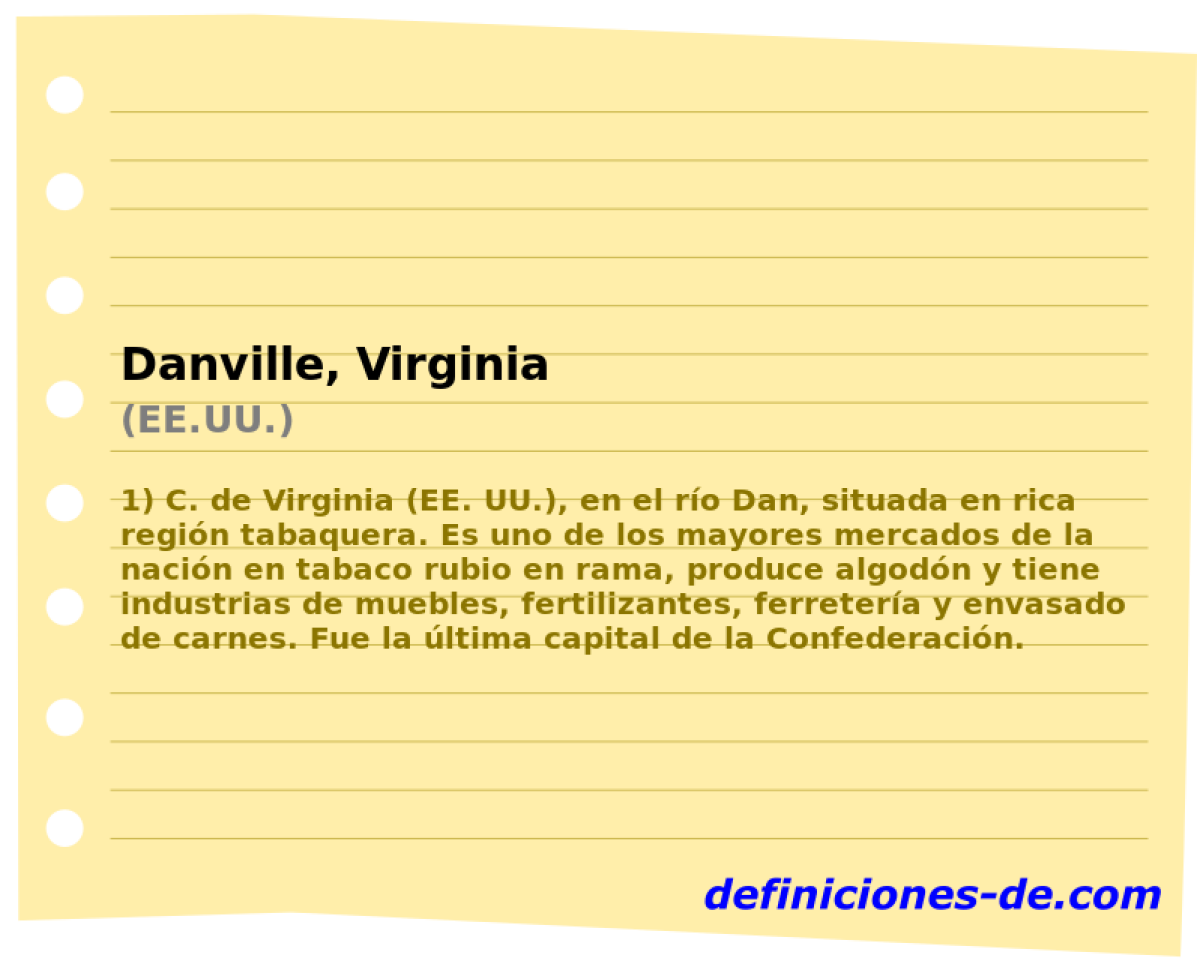 Danville, Virginia (EE.UU.)