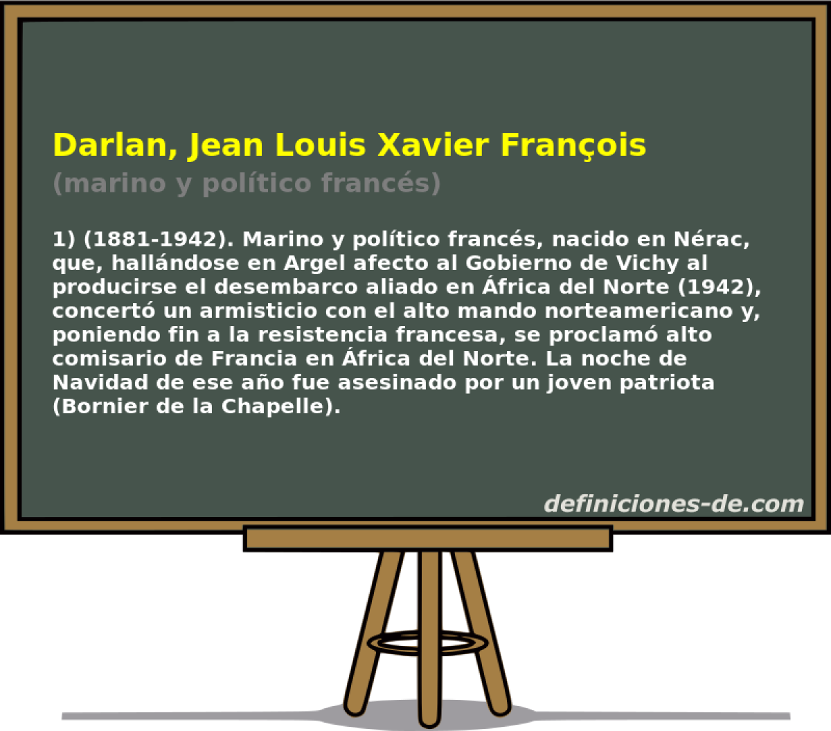 Darlan, Jean Louis Xavier Franois (marino y poltico francs)