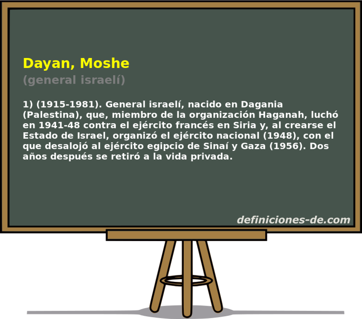 Dayan, Moshe (general israel)