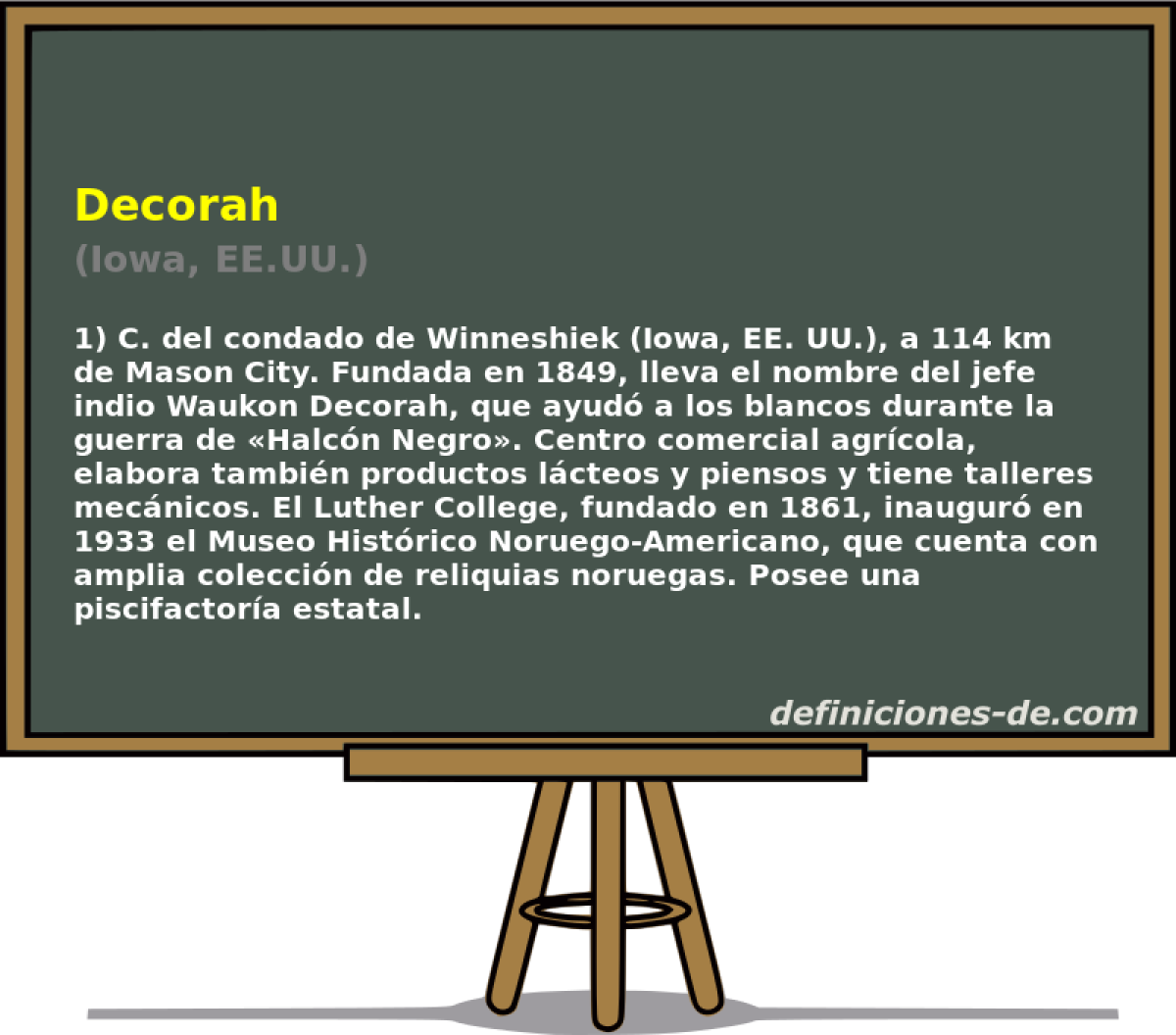 Decorah (Iowa, EE.UU.)