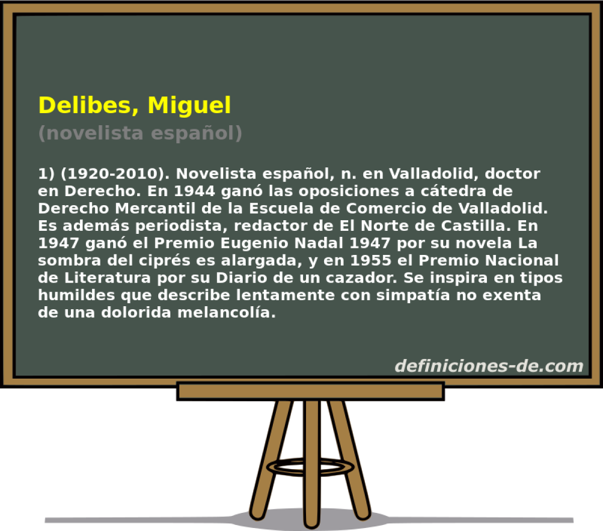 Delibes, Miguel (novelista espaol)