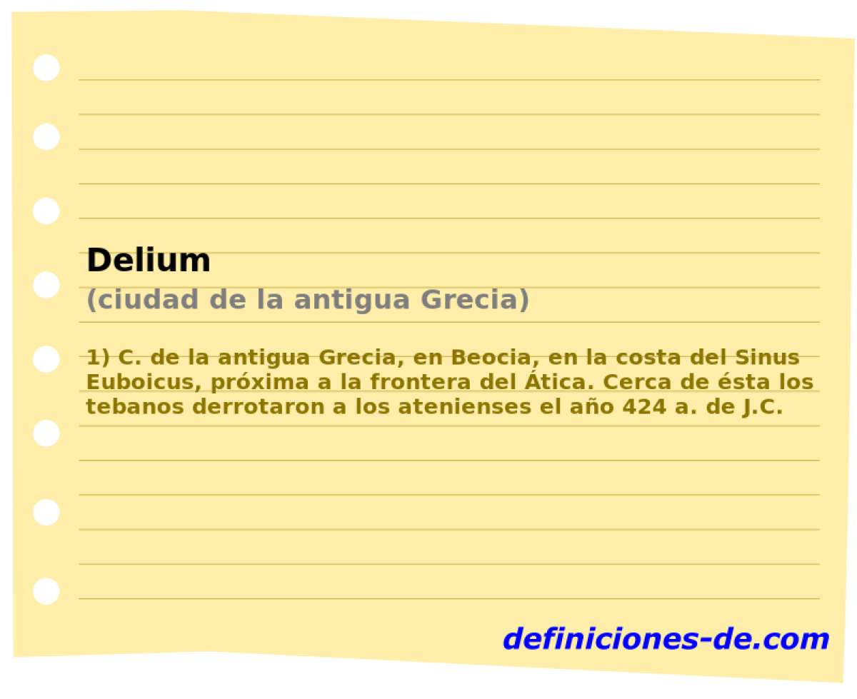 Delium (ciudad de la antigua Grecia)