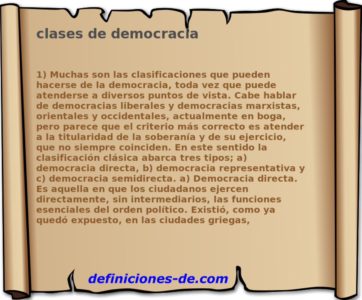 clases de democracia 