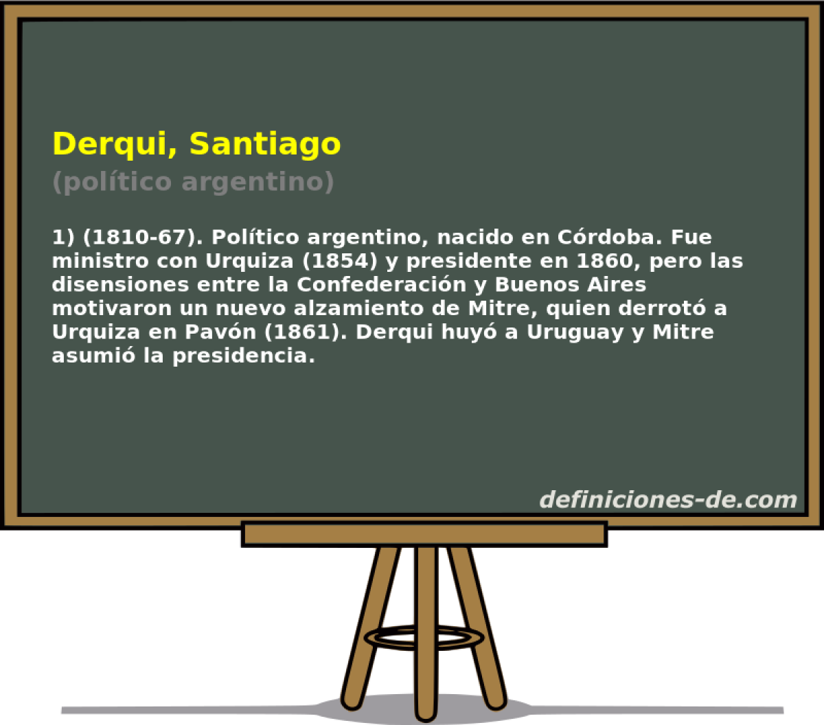 Derqui, Santiago (poltico argentino)