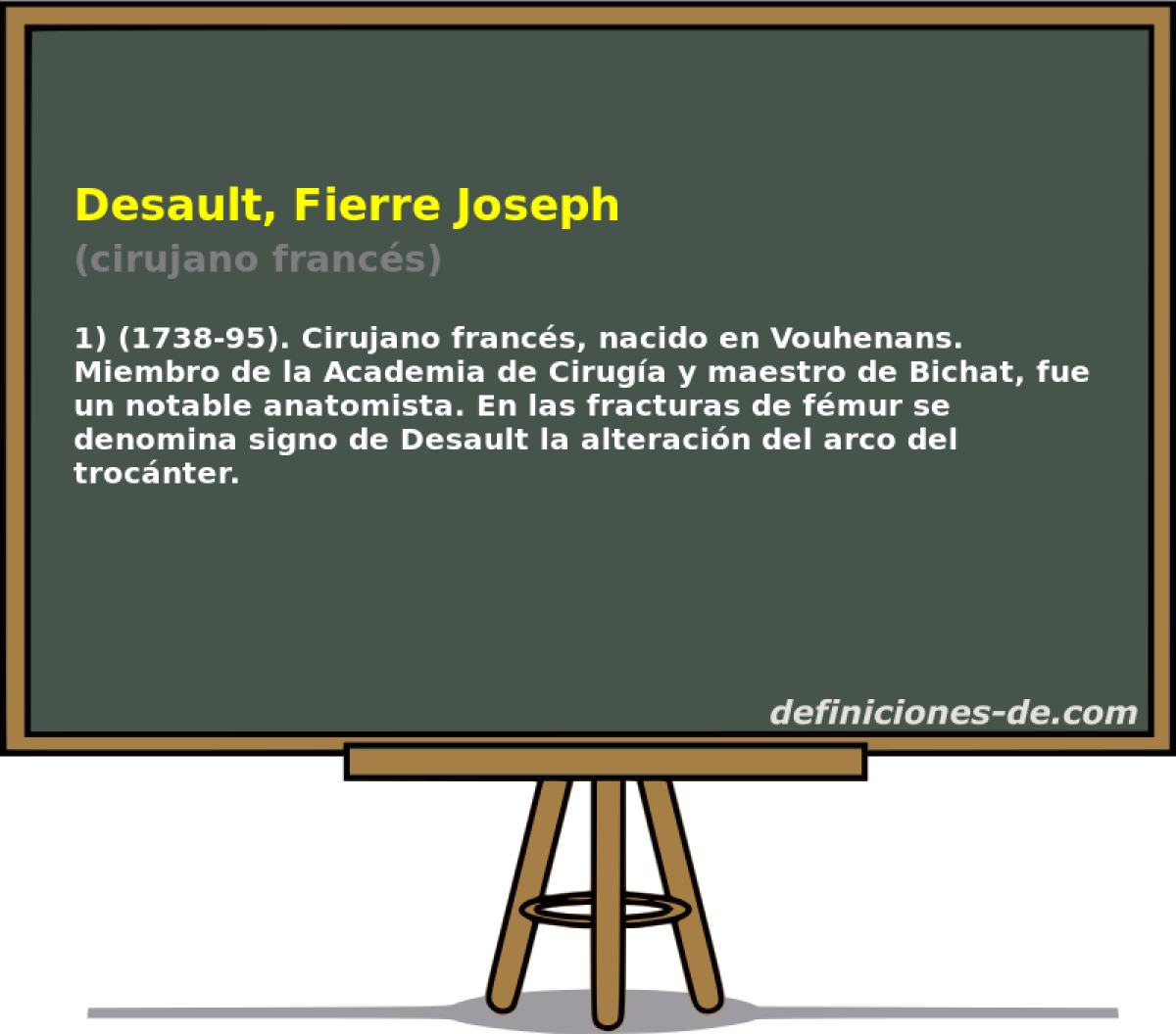 Desault, Fierre Joseph (cirujano francs)