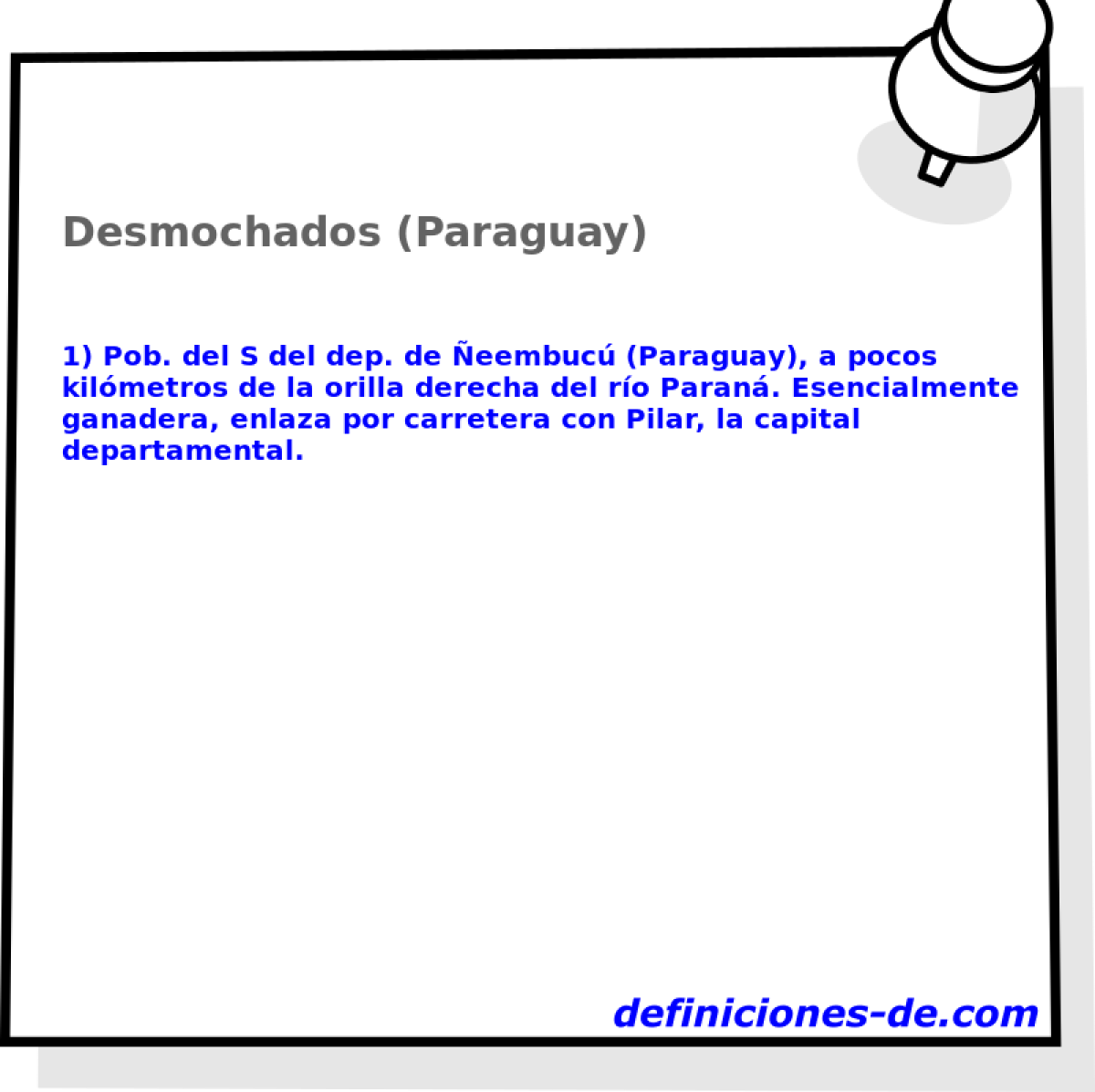 Desmochados (Paraguay) 