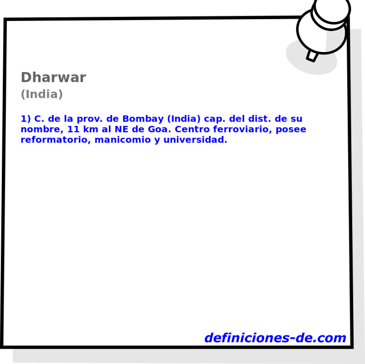 Dharwar (India)