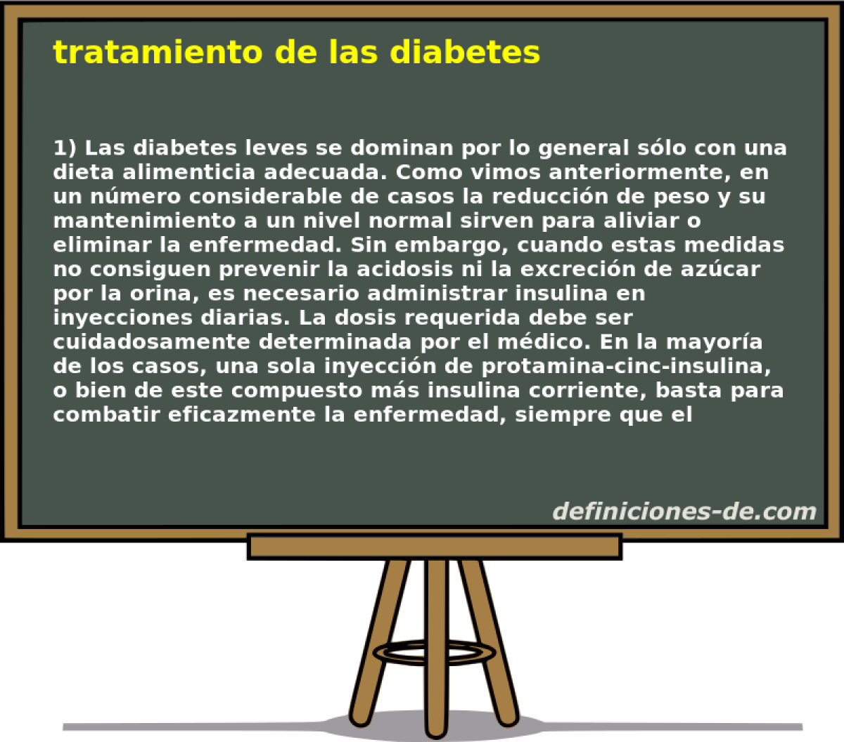 tratamiento de las diabetes 
