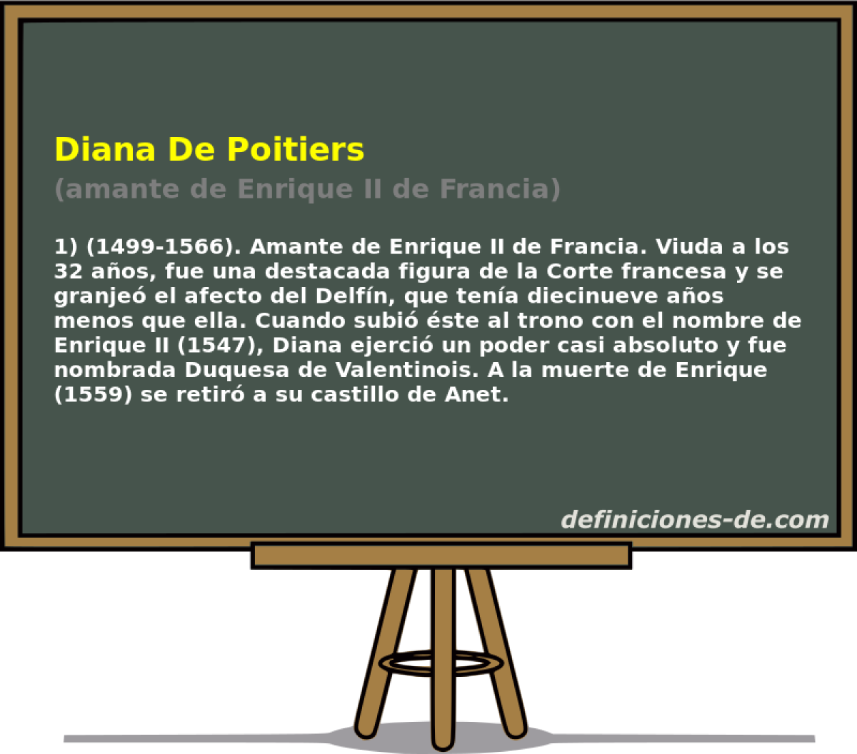 Diana De Poitiers (amante de Enrique II de Francia)