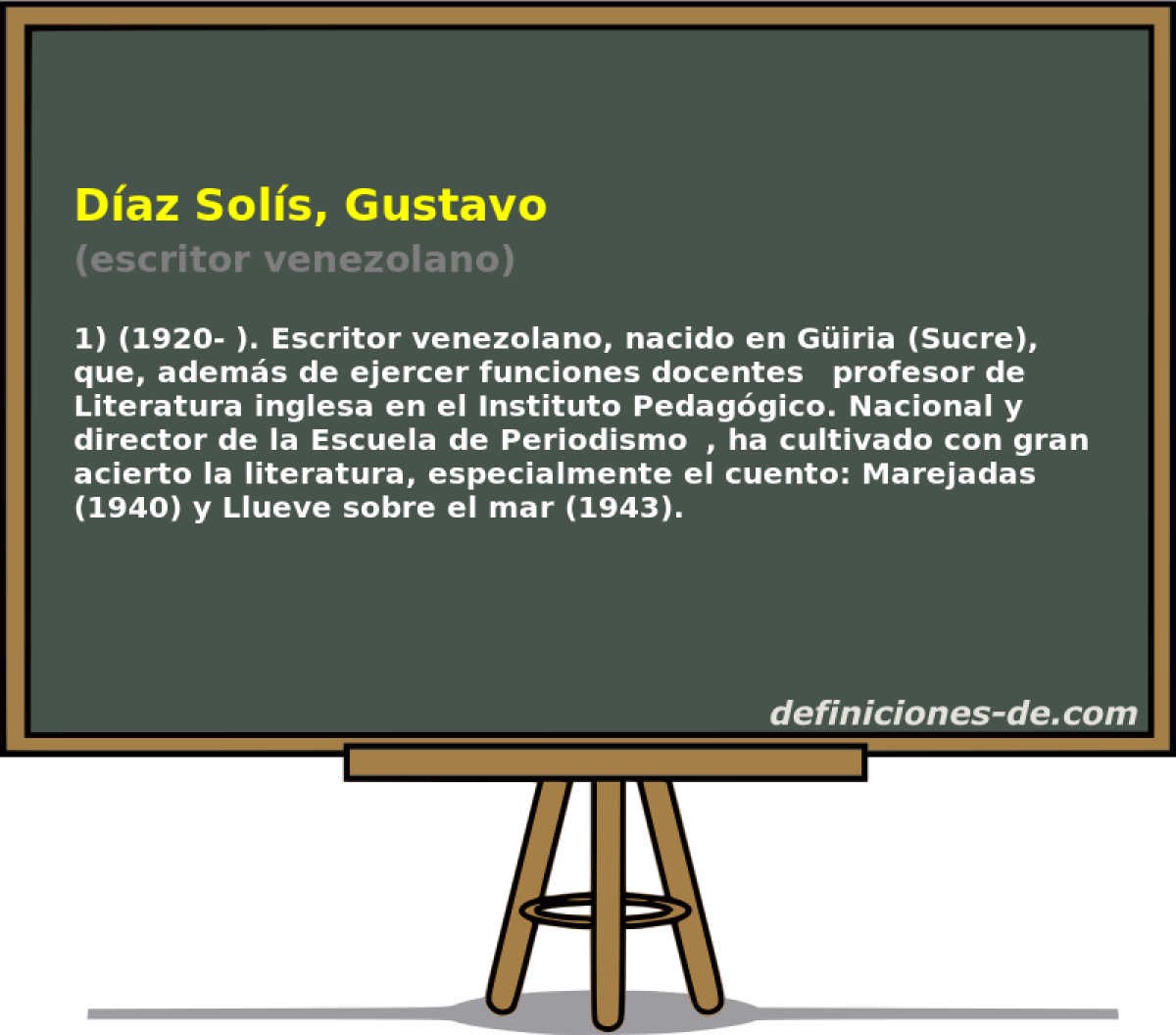 Daz Sols, Gustavo (escritor venezolano)