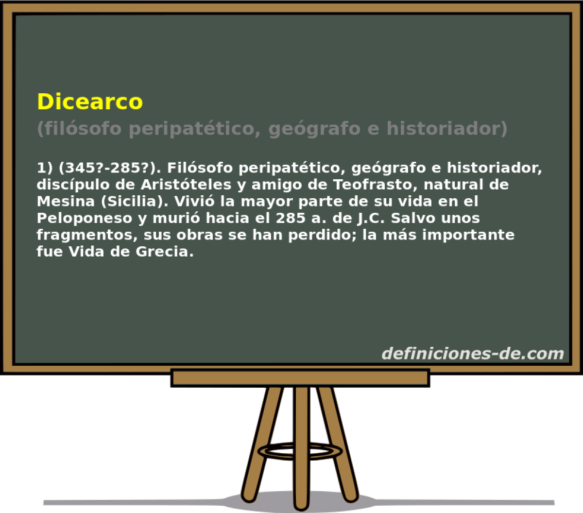 Dicearco (filsofo peripattico, gegrafo e historiador)
