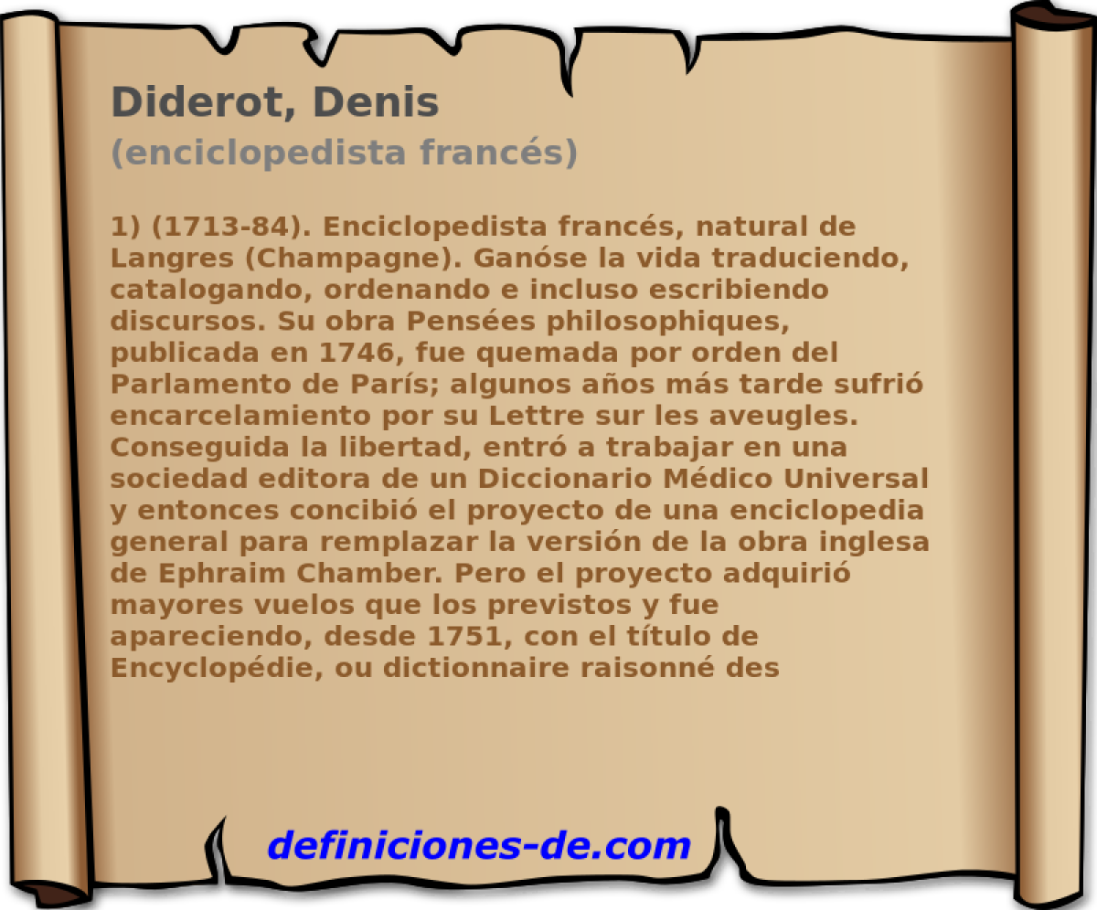Diderot, Denis (enciclopedista francs)