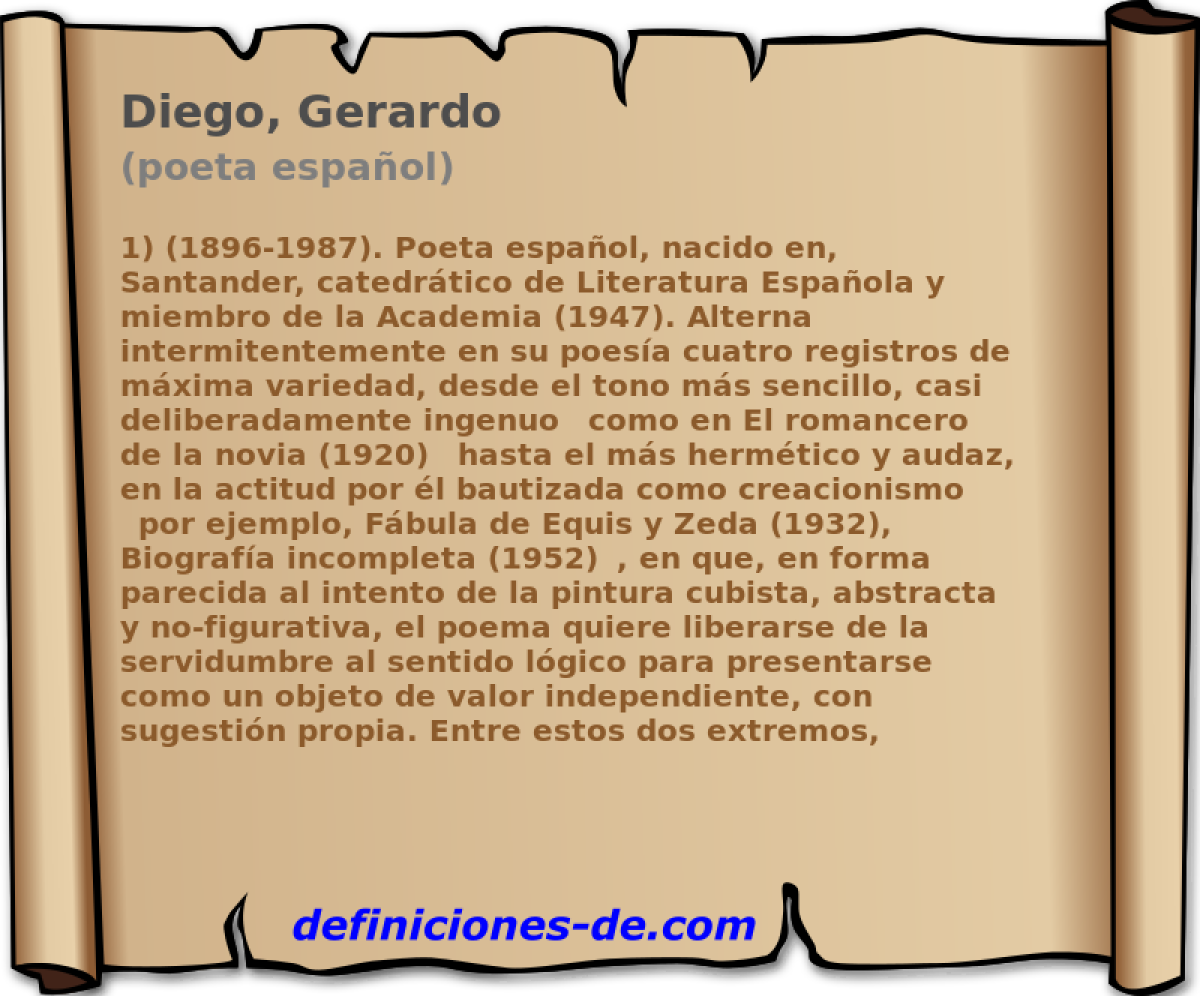 Diego, Gerardo (poeta espaol)