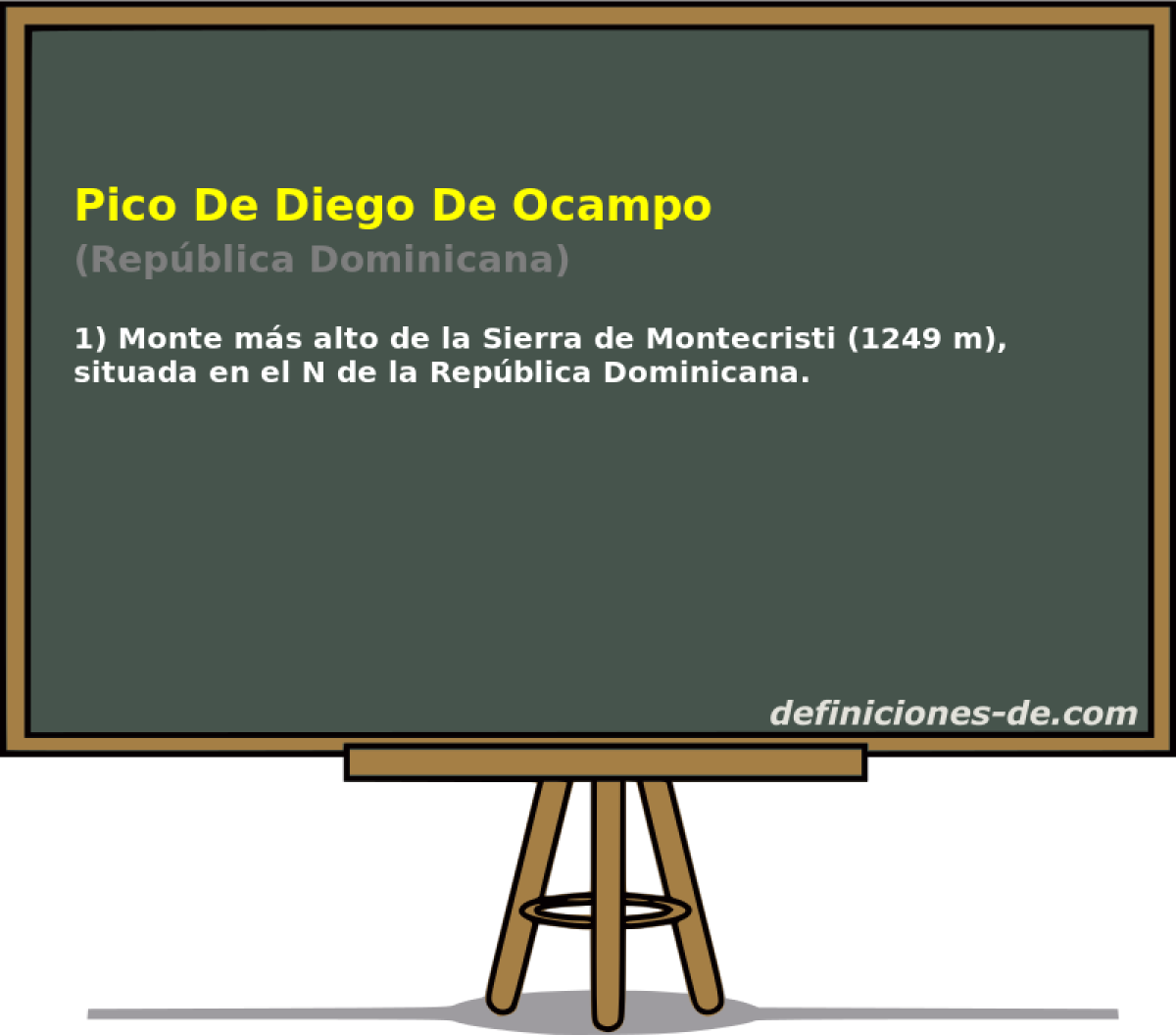Pico De Diego De Ocampo (Repblica Dominicana)