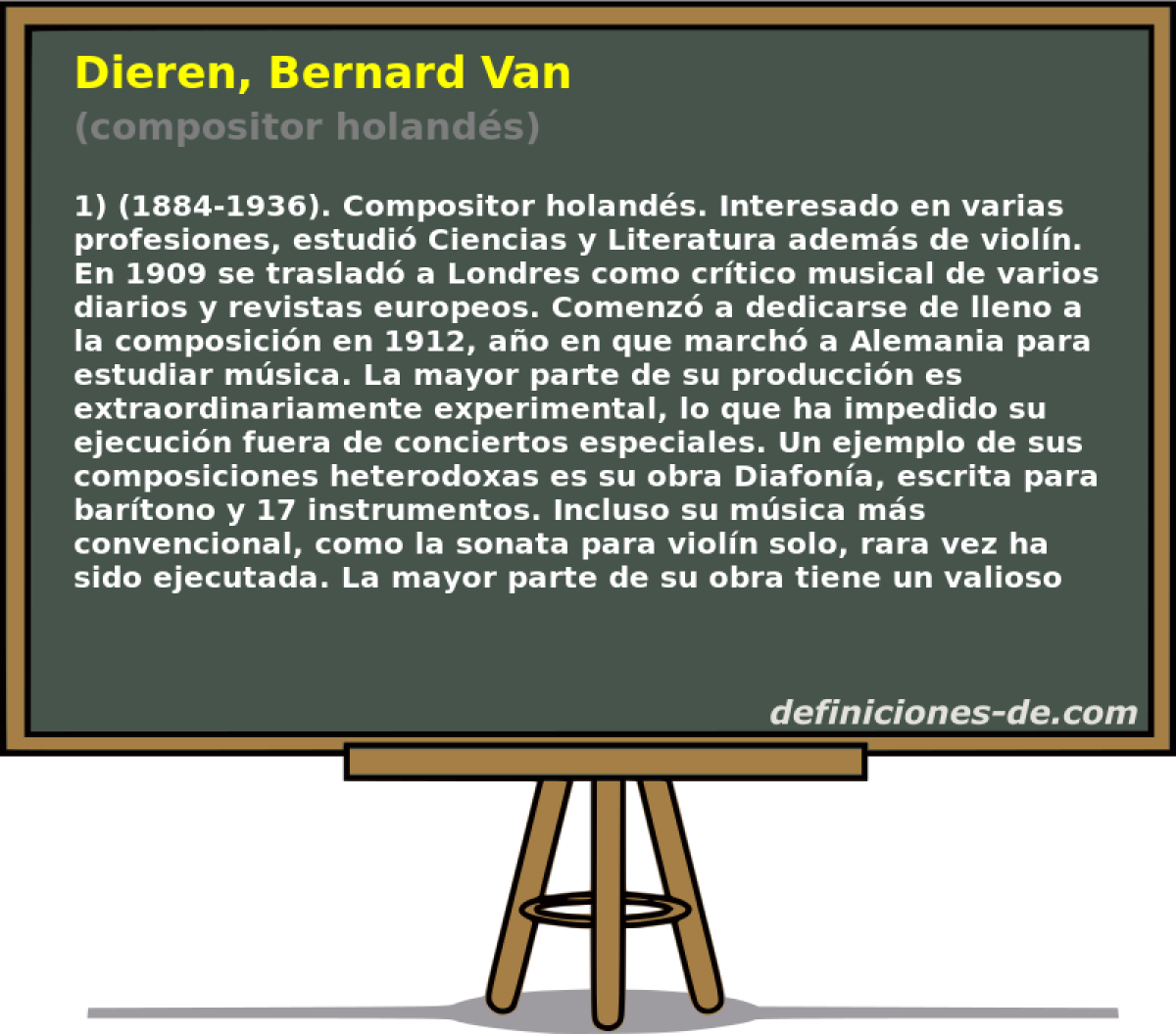 Dieren, Bernard Van (compositor holands)