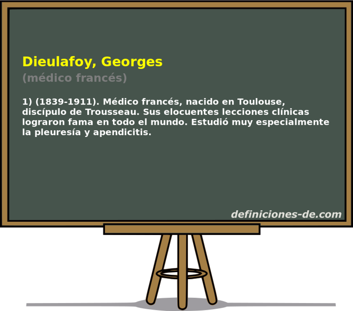 Dieulafoy, Georges (mdico francs)