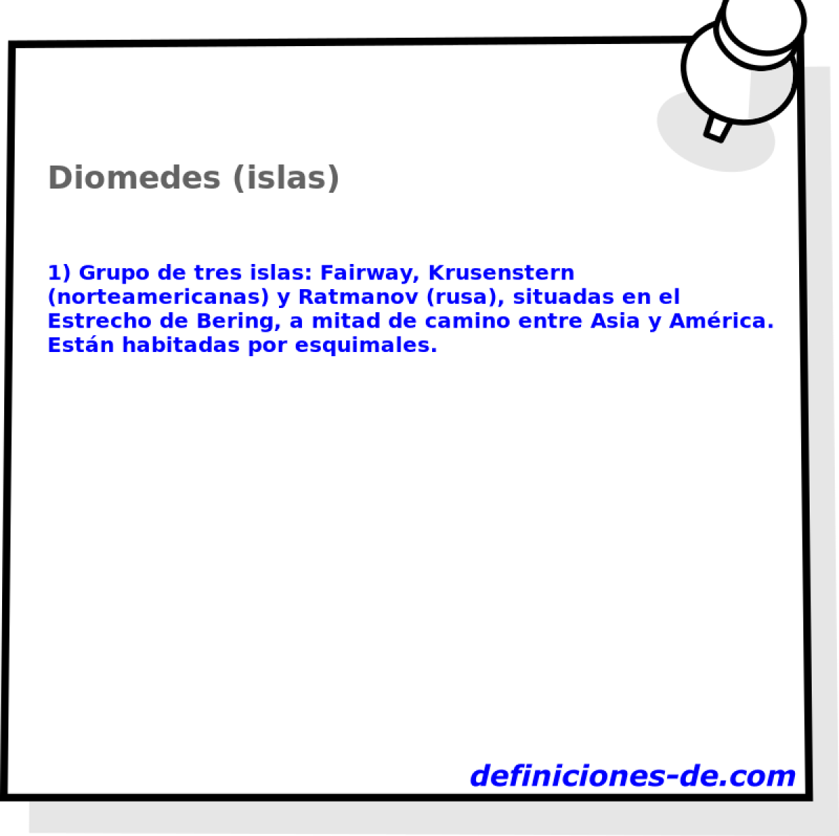 Diomedes (islas) 