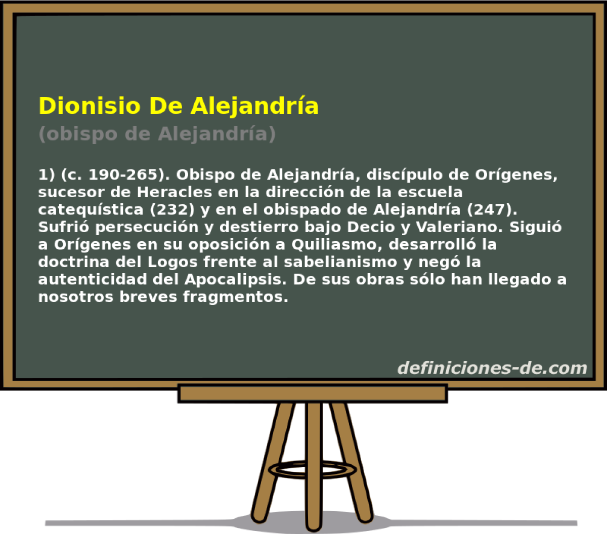 Dionisio De Alejandra (obispo de Alejandra)