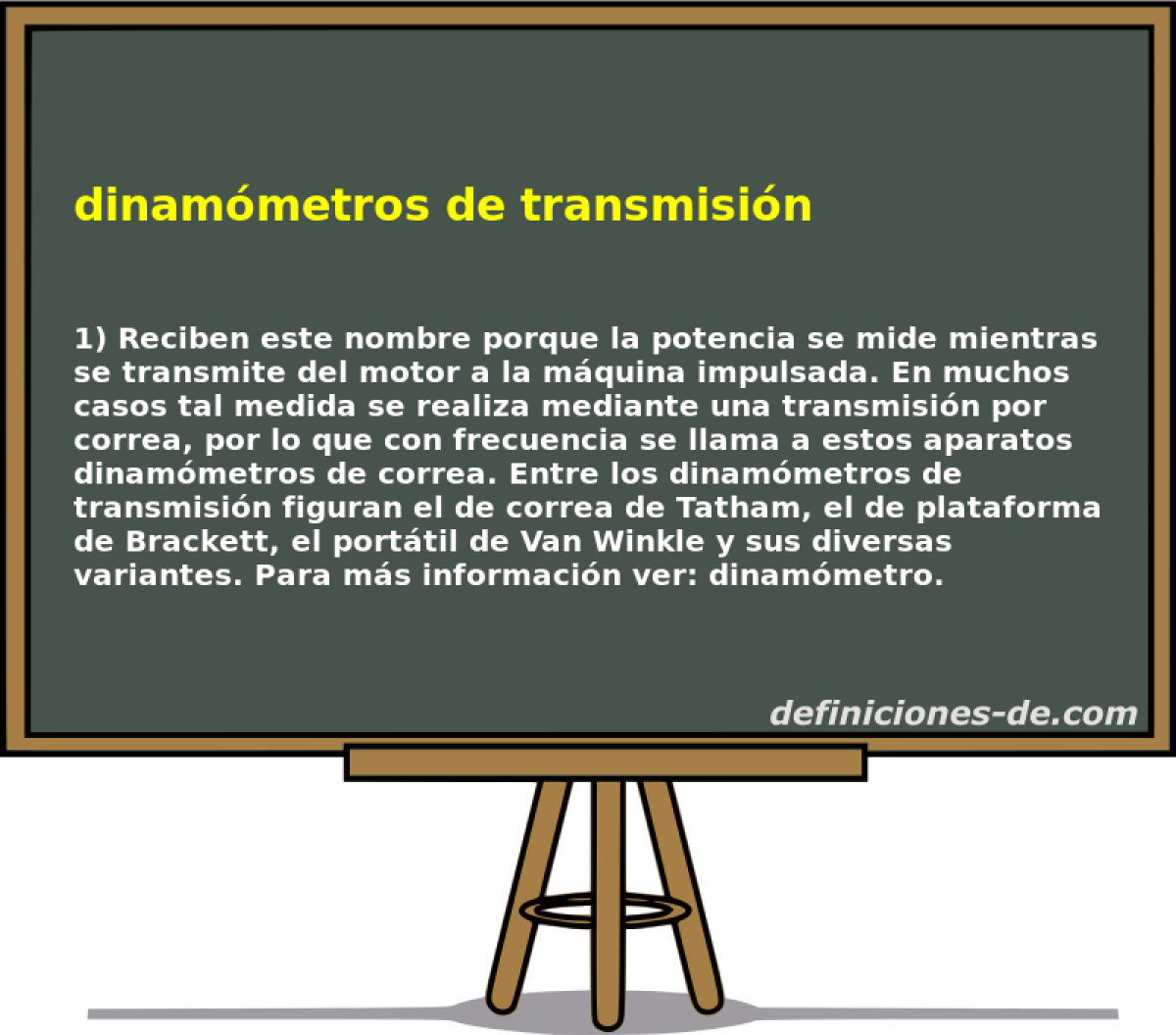 dinammetros de transmisin 