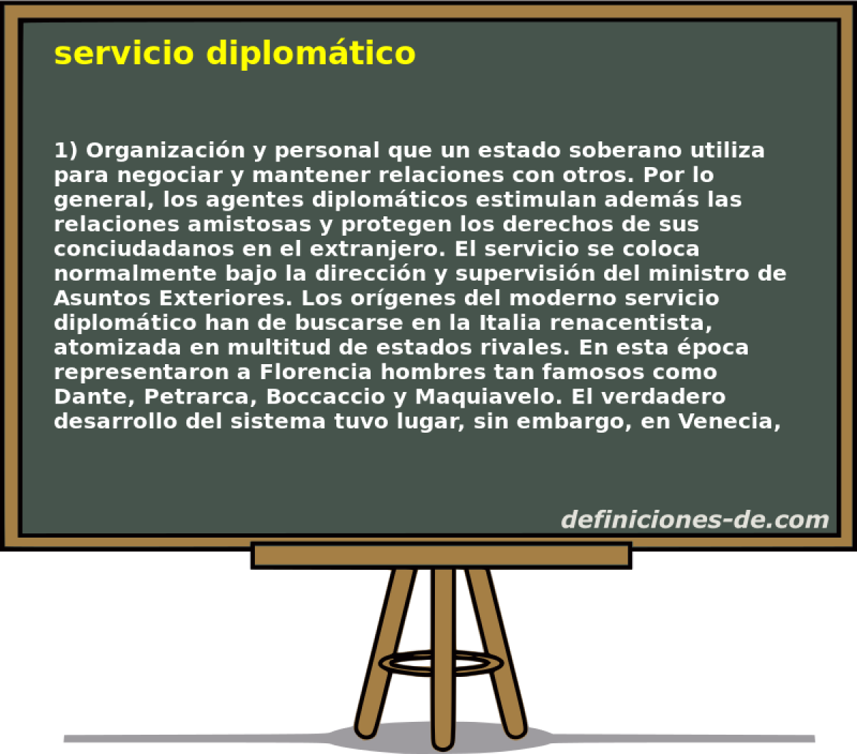 servicio diplomtico 