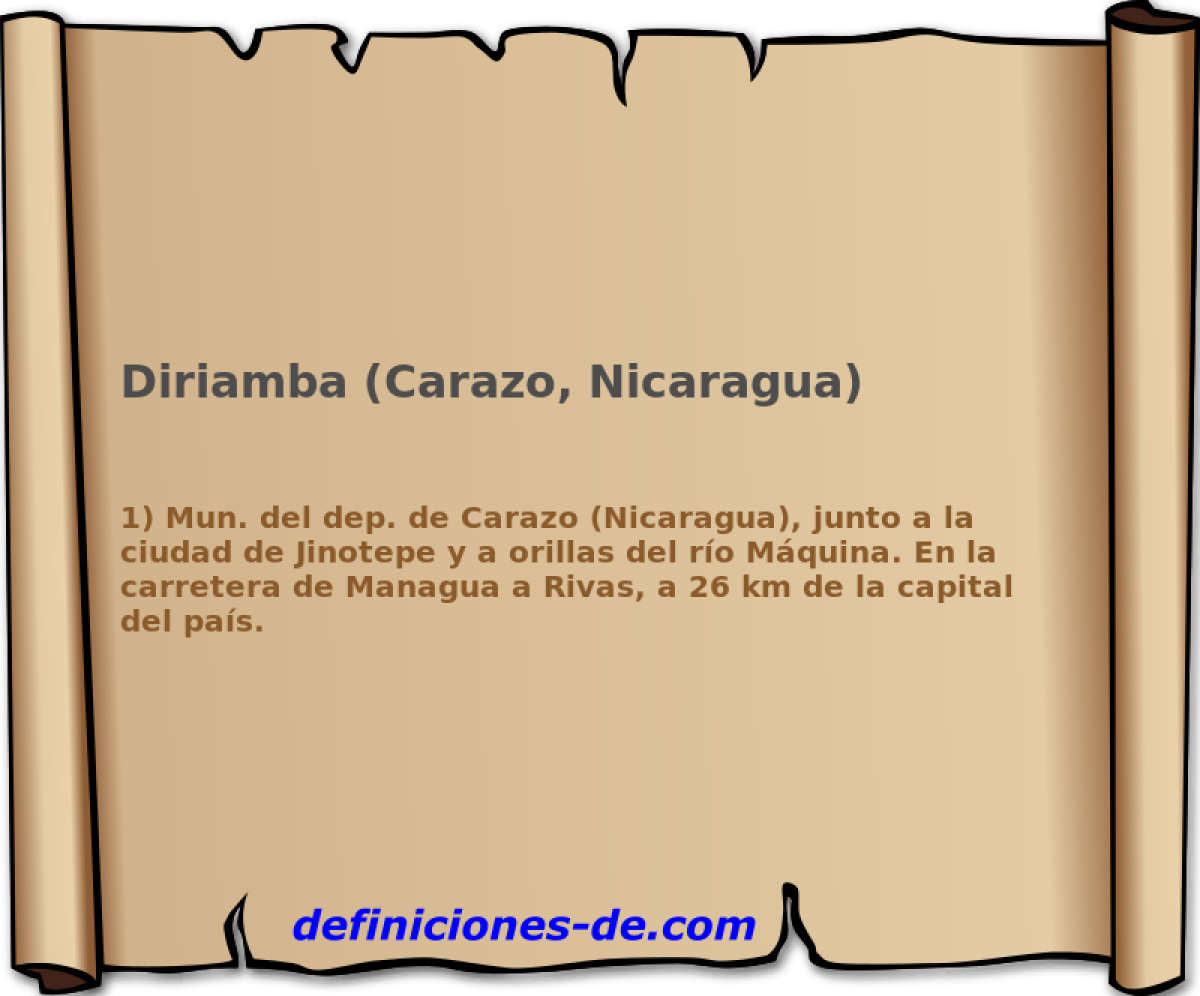Diriamba (Carazo, Nicaragua) 