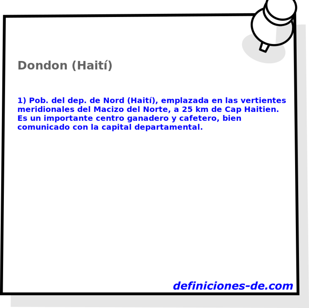 Dondon (Hait) 